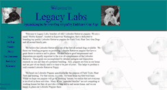 Desktop Screenshot of legacylabs.com