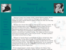 Tablet Screenshot of legacylabs.com